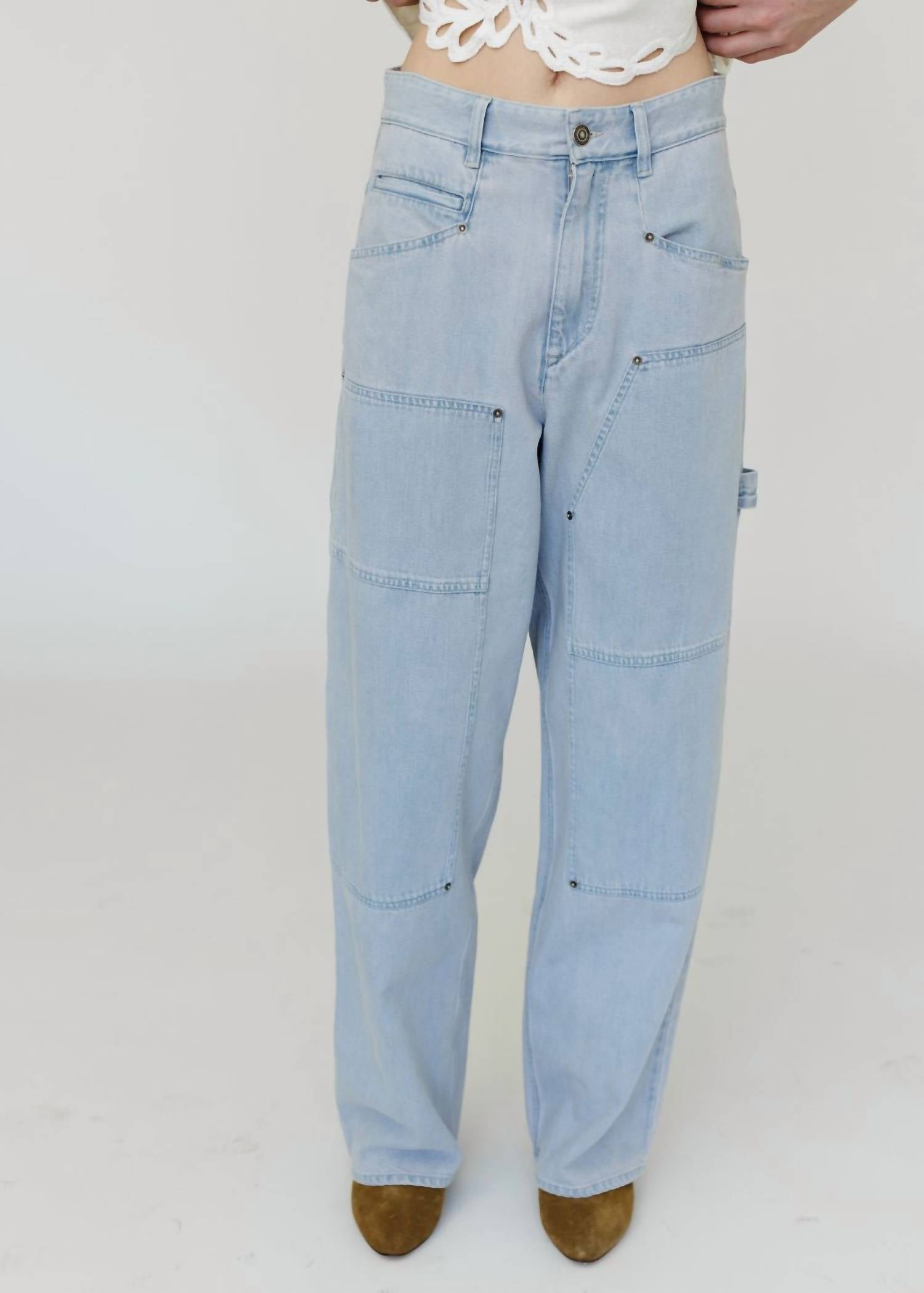 Isabel Marant - Ophra Loose Fit Denim Jeans