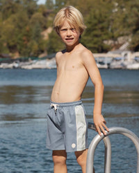 Rylee + Cru - Boy's Paneled Boardshort