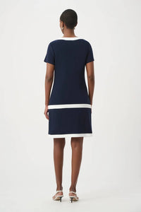 Joseph Ribkoff - Color Block Mini Sheath Dress