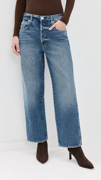 AMO Hattie Straight Leg Jeans in allure 1 - women's jeans