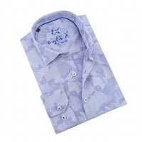 Eight X - Shapes Button Down Jacquard Shirt