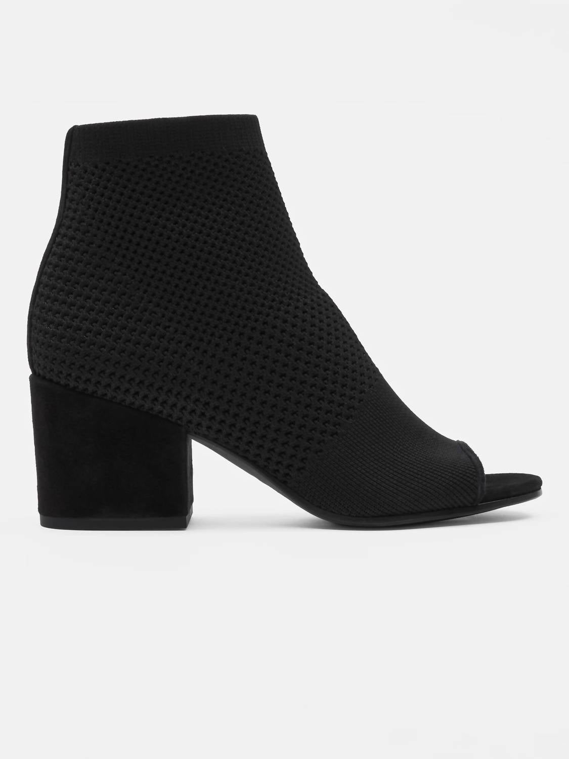 Eileen Fisher - Women's Croft Stretch Open Toe Block Heels