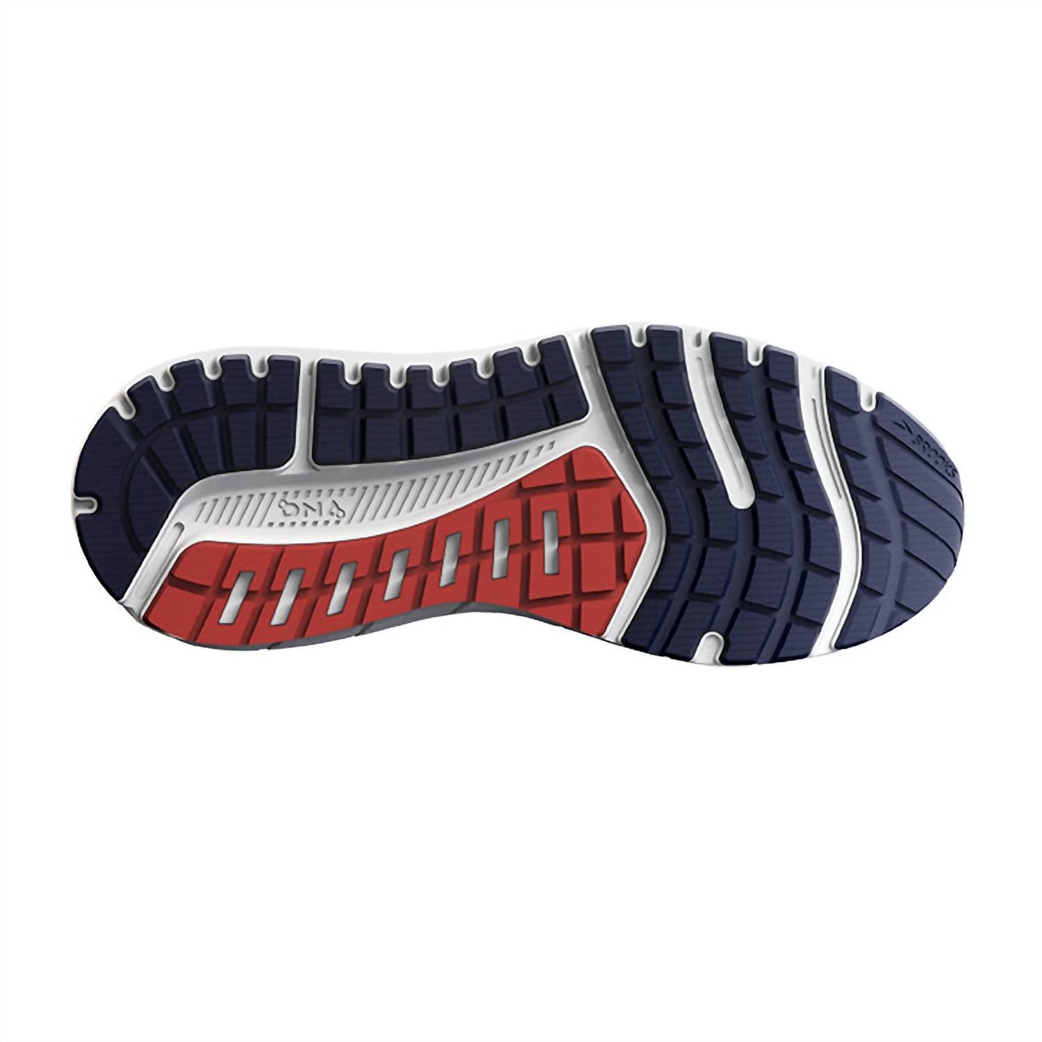 BROOKS Men's Beast 20 Running Shoes in peacoat midnight red 1 - men's shoe - view 5