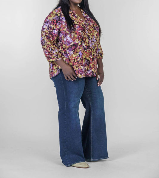 Nydj - Pintuck Blouse - Plus