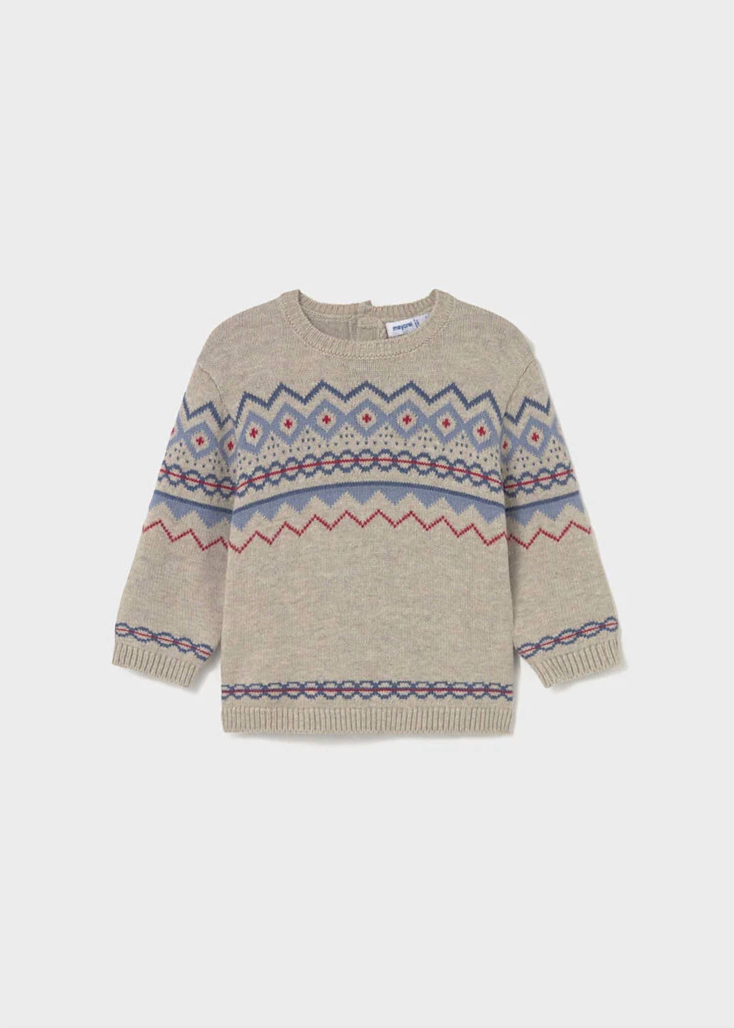 Mayoral - Kid's Jacquard Pattern Sweater