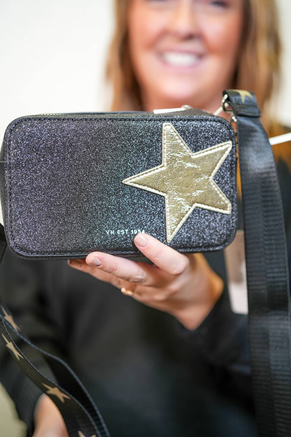 Vintage Havana - Women's Light Up The Sky Star Crossbody Bag