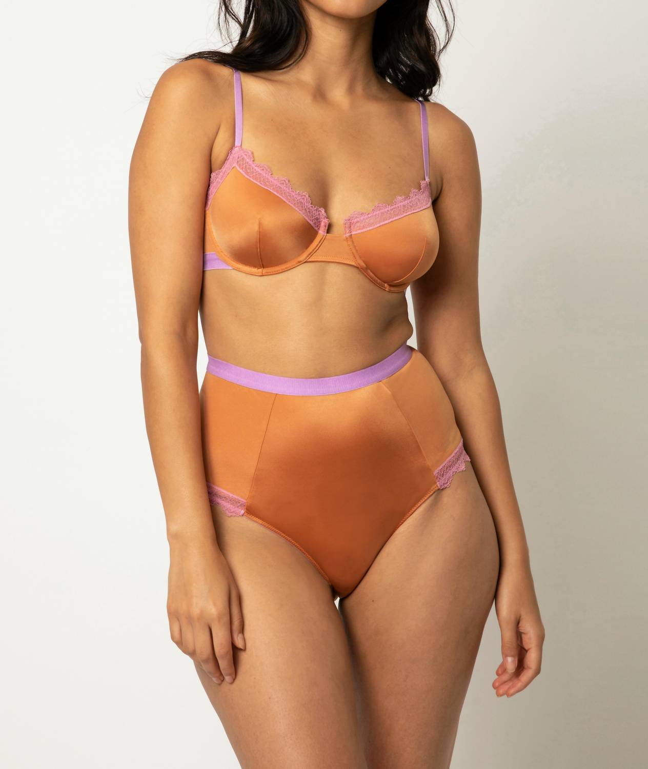 CYDNEY LACE TRIM UNDERWIRE BRA