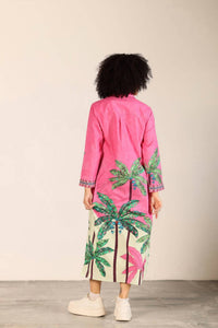 Maude Vivante - Eliza Poplin Button Down Midi Dress
