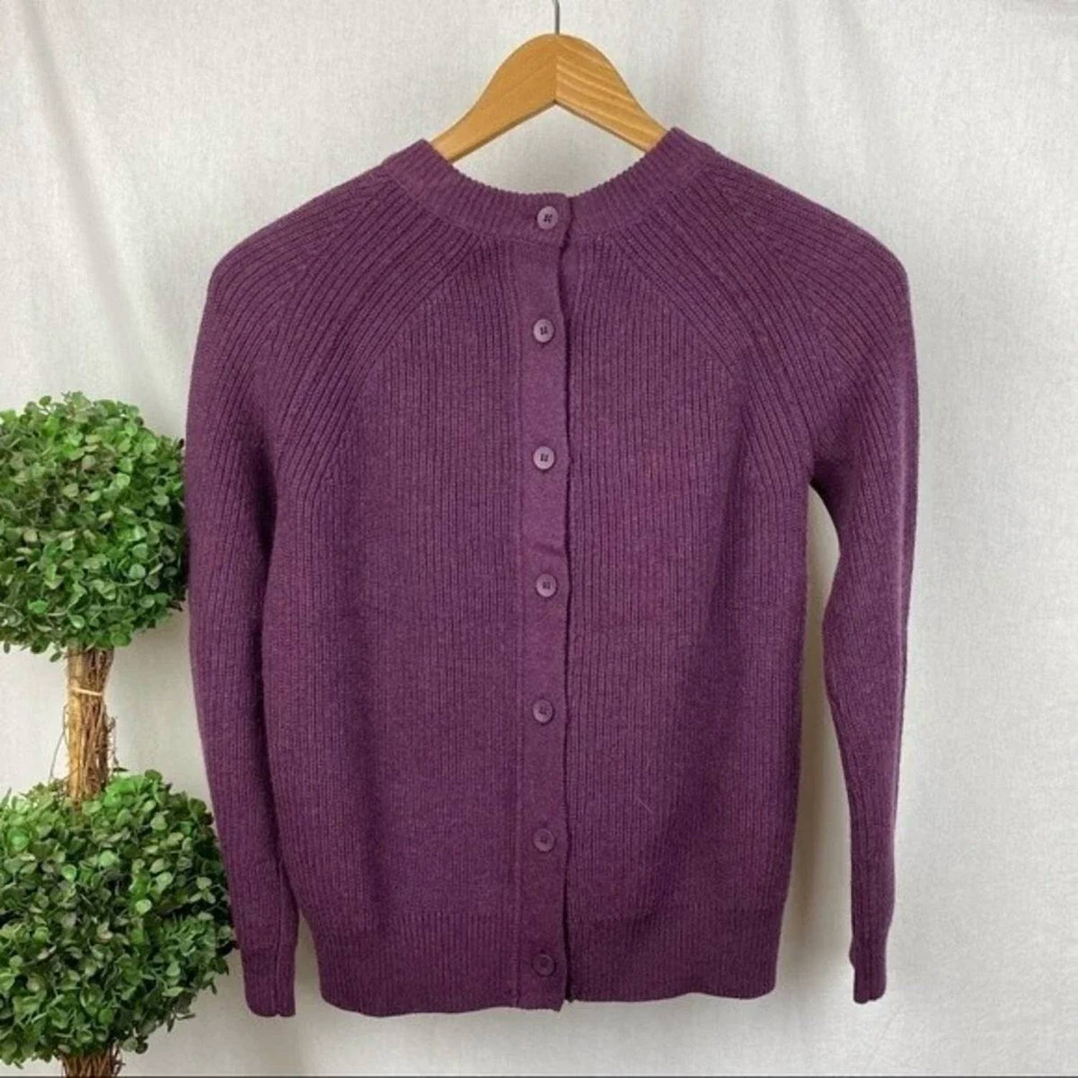 Kate Spade - Saturday Button Ribbed Knit Sweater