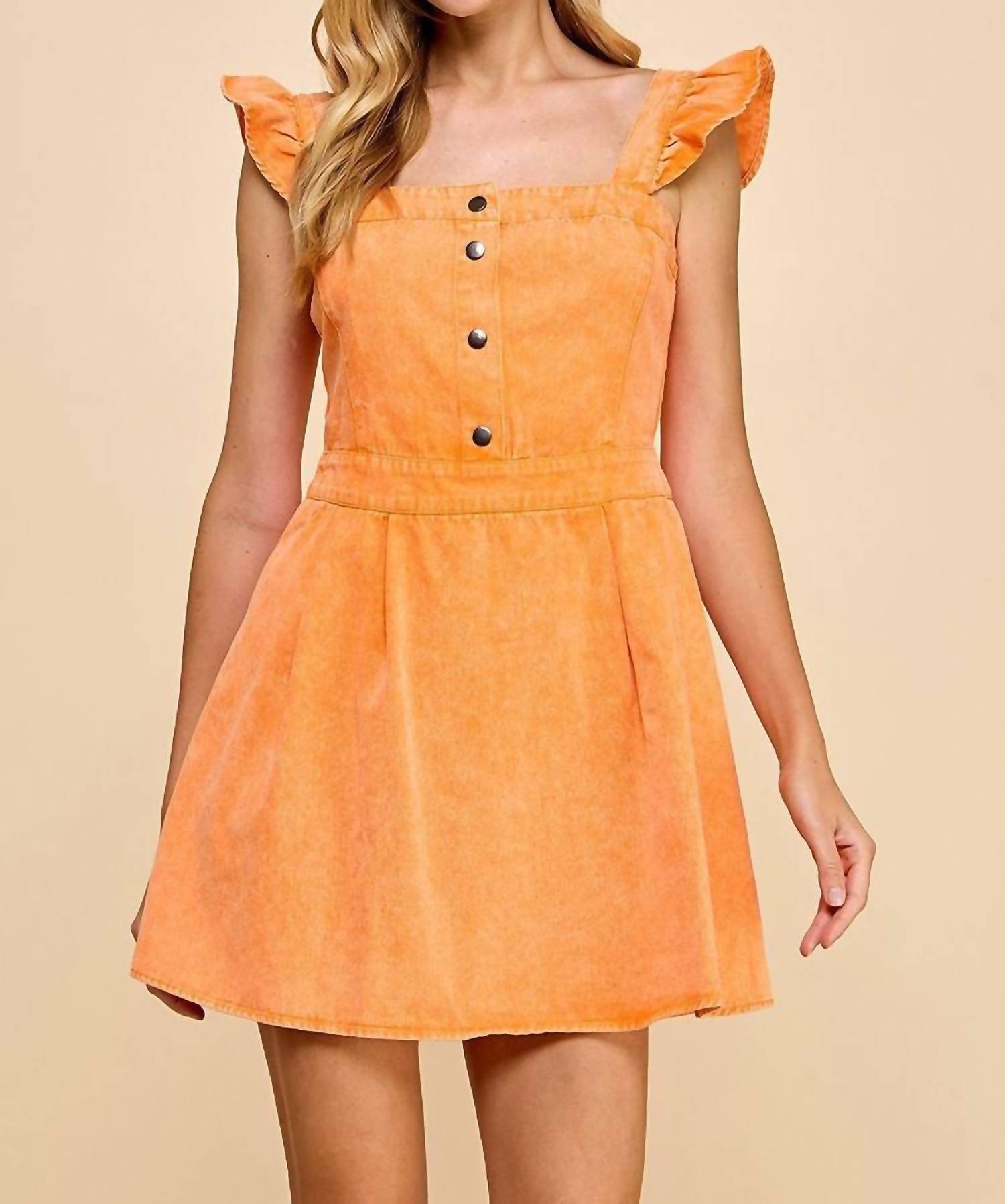 Tcec - Lili Denim Mini Dress