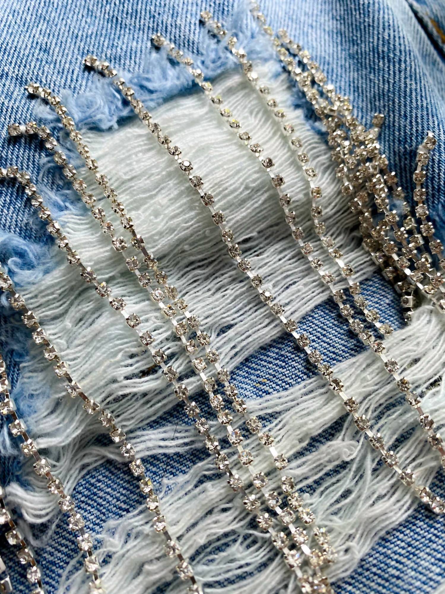 With Love, Molly - Denim & Diamonds Shorts