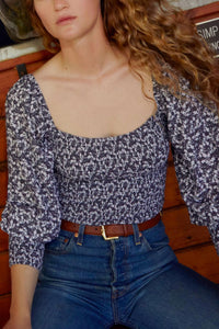 Nation Ltd - Women's Iona Smocked Top