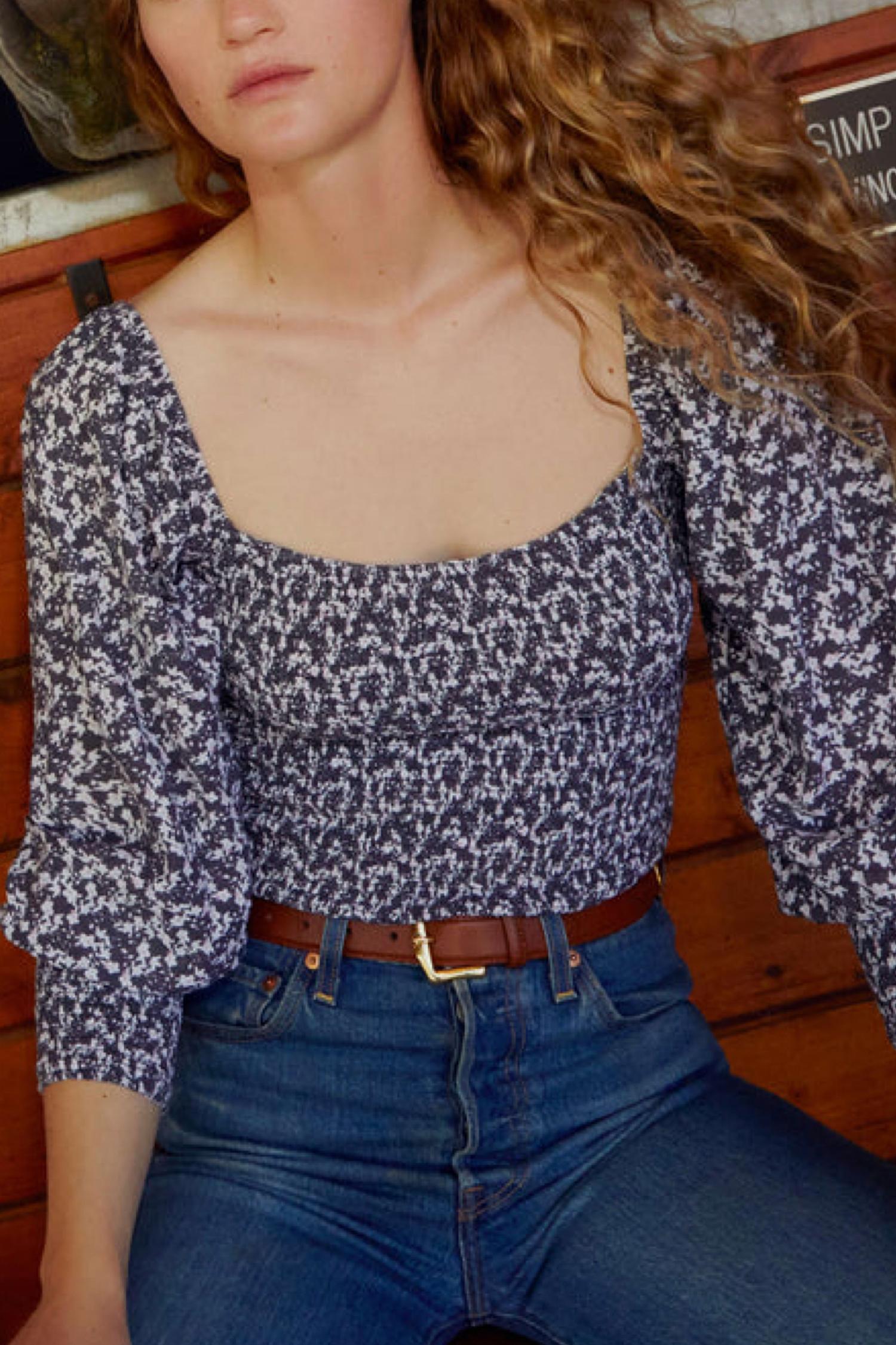 Nation Ltd - Women's Iona Smocked Top