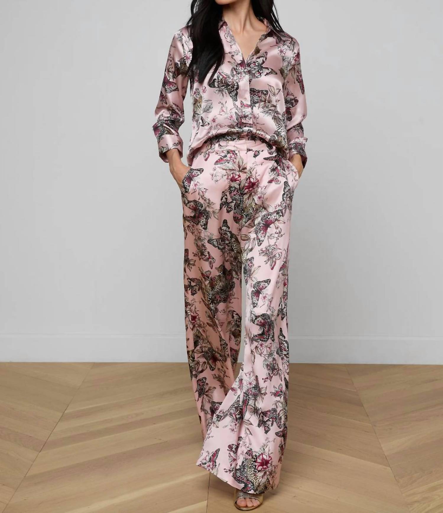 L'Agence - Pilar Wide Leg Pant