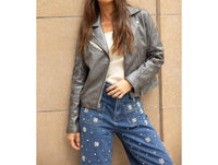 Mauritius - Sofia Vegan Leather Jacket