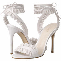 Schutz - Women's Heel Sandal With Ruffle