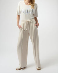 Joseph Ribkoff - Rhinestone Embellished Short Sleeves Top