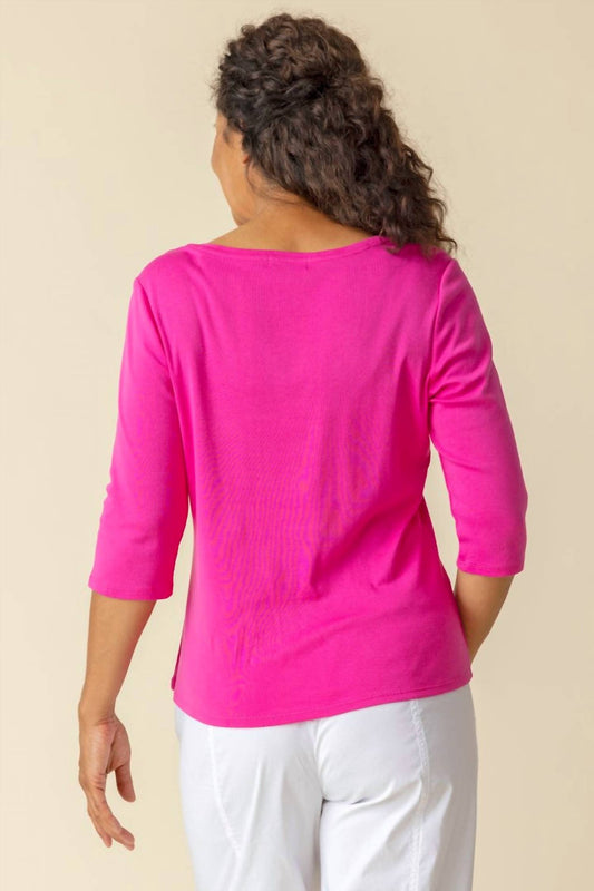 Habitat - Cozy Rib Easy V- Neck Tee