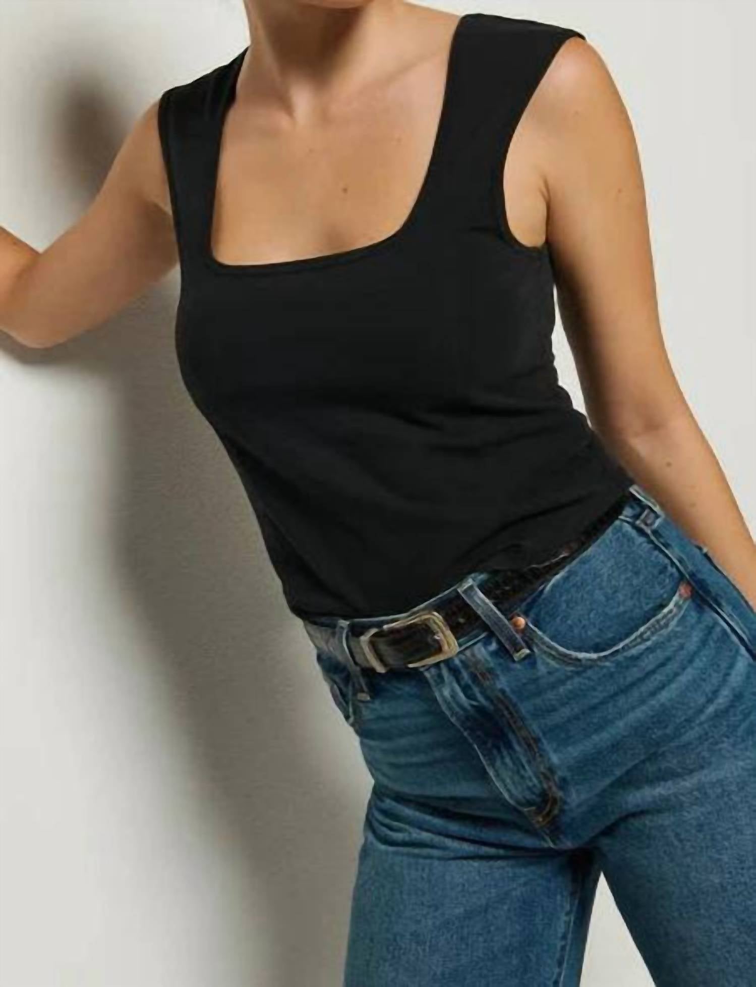 Nation Ltd - Gemi Square Neck Tank Top