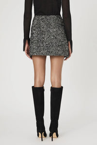 French Connection - Chantelle Herringbone Mini Skirt