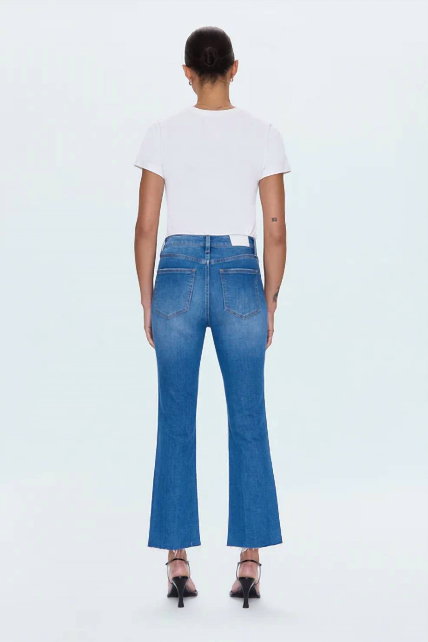 Pistola - Lennon High Rise Crop Boot Cut Jeans