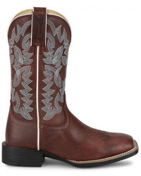 Justin - Women's Ashtyn Goat Wide Square Toe Boot