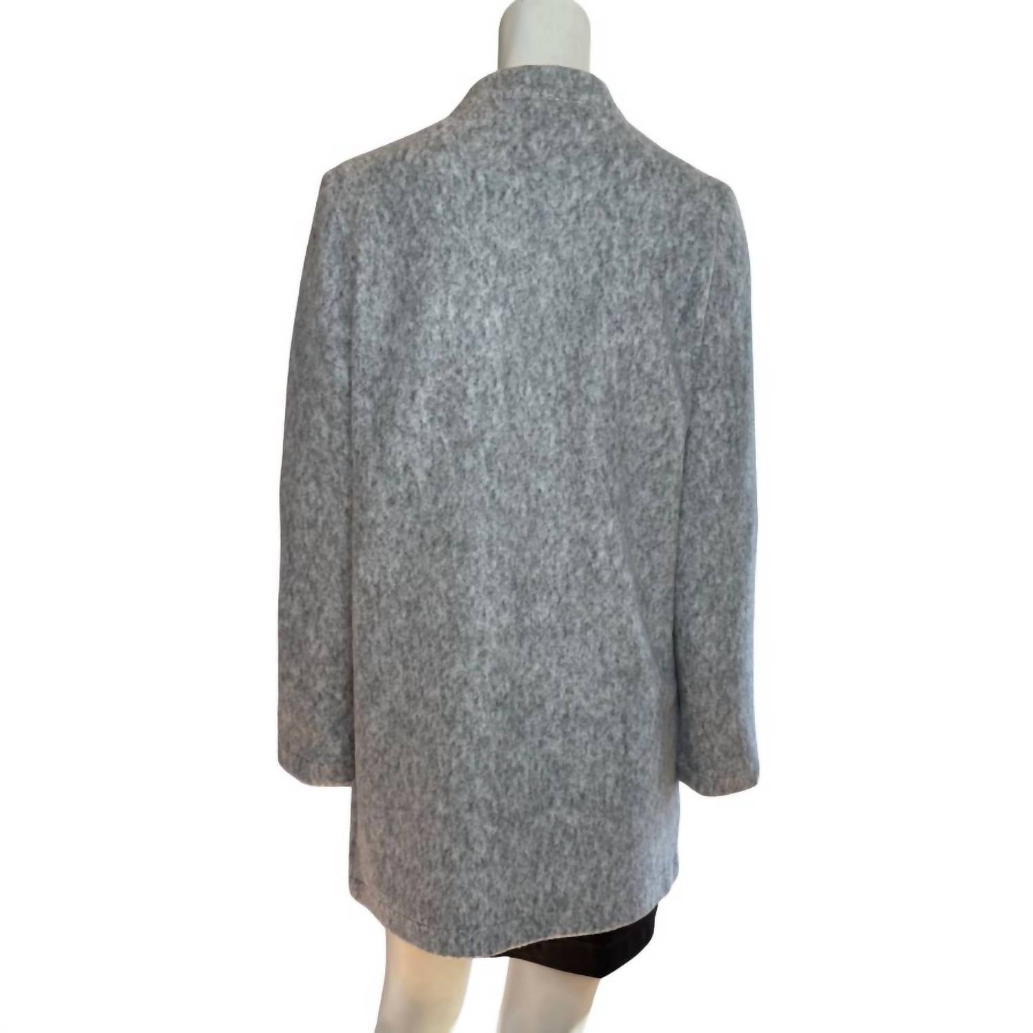 Workshop By Republic - Women's Front Zip Side Pockets Coat