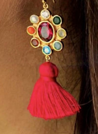 Sara Lashay - Women's April Tassel Earrings