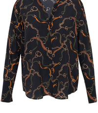 catherine gee Daria French Cuff Blouse in wellington - women's blouse - view 4