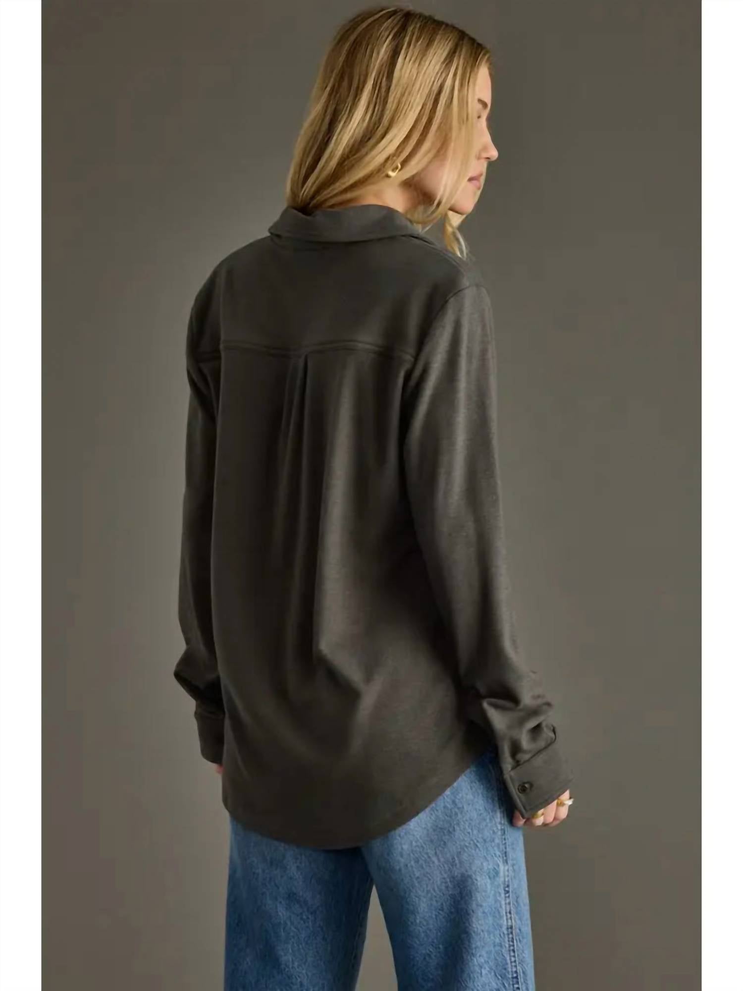 Panache - Super Soft Button Up Shirt Top
