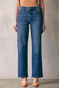Hidden - Zaza High Rise Straight Jeans