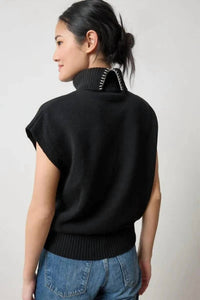 Lilla P - Turtleneck Wedge Sweater