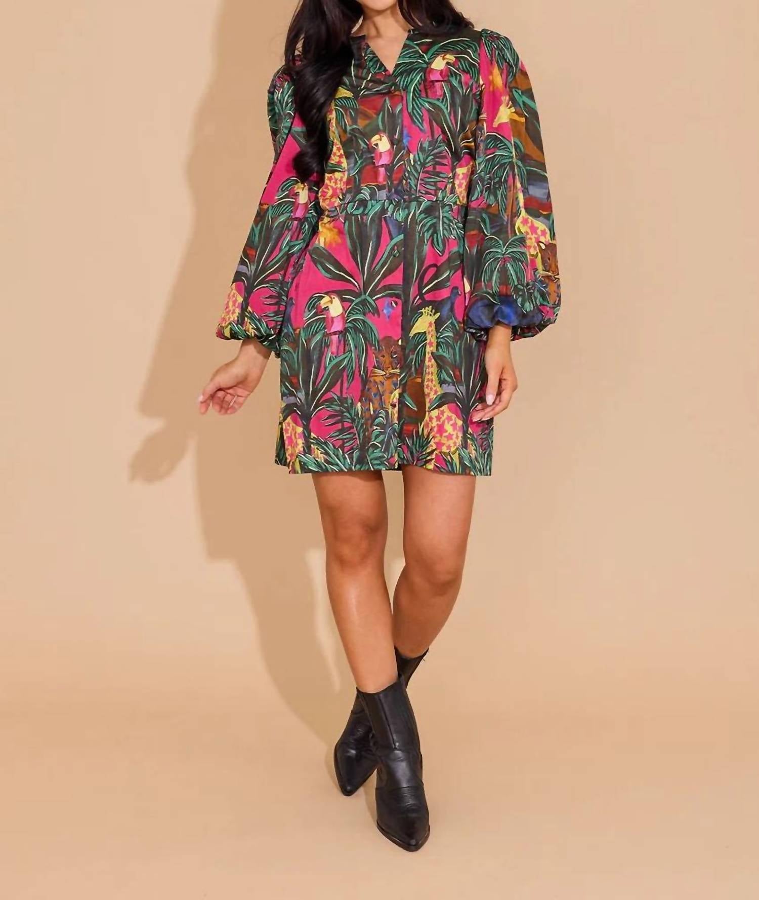 Alden Adair - Athena Puff Sleeve Dress