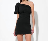 Adelyn Rae - LUVI ONE SHOULDER STRETCH MINI DRESS
