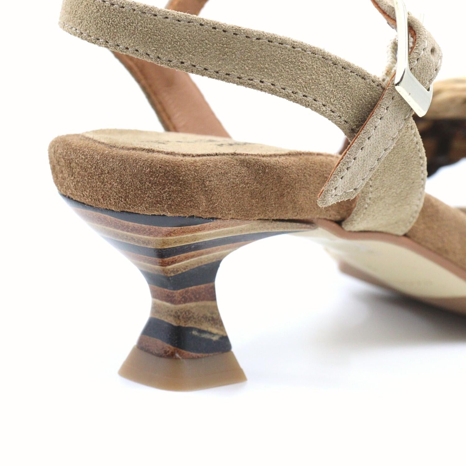Pedro Anton - Women's Trenza Cuero Heels