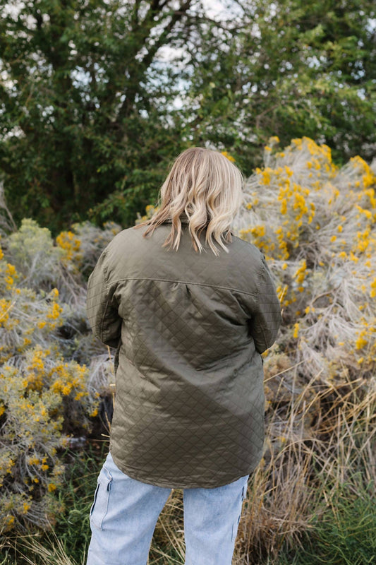 Polagram - Inez Long Sleeve Shacket Jacket