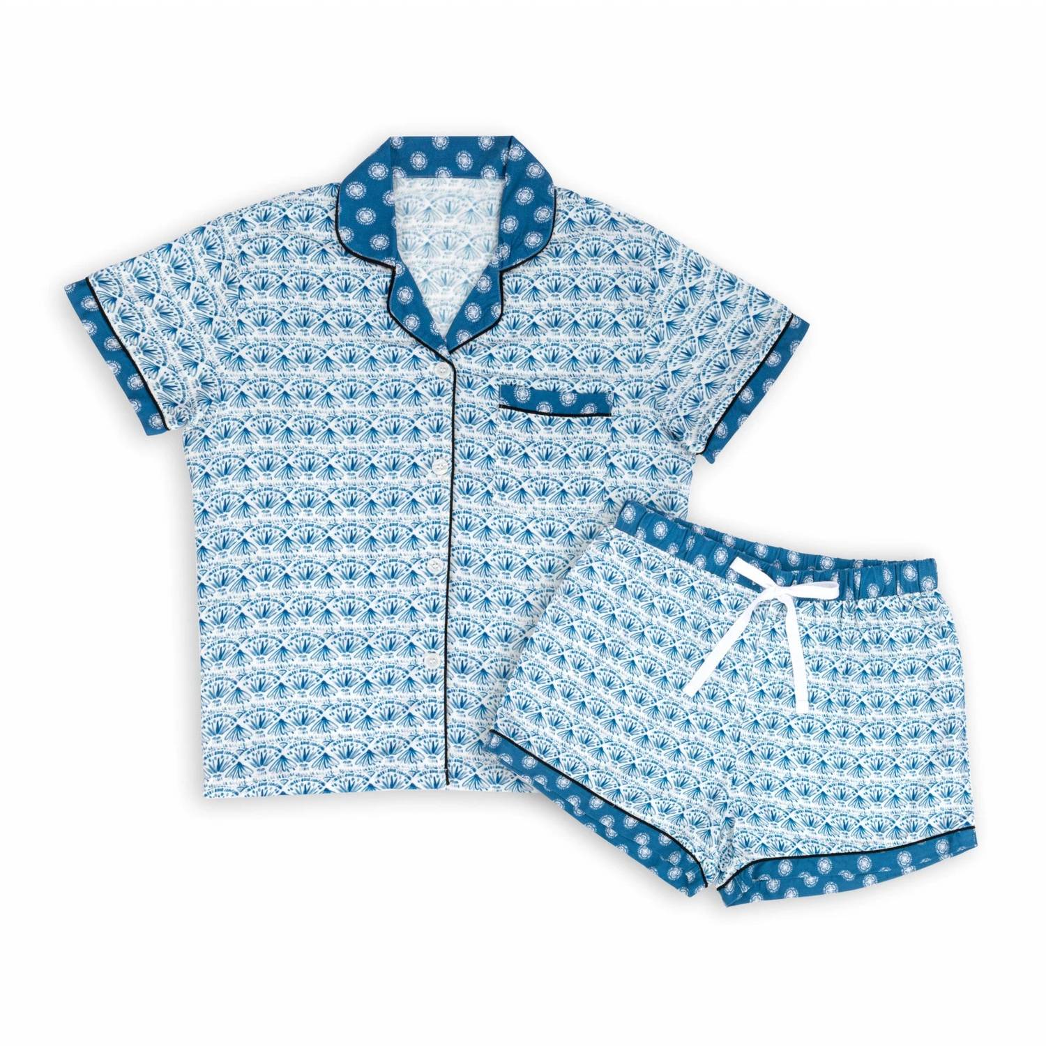 Demdaco - Women's Short Sleeve & Shorts Pajama Set