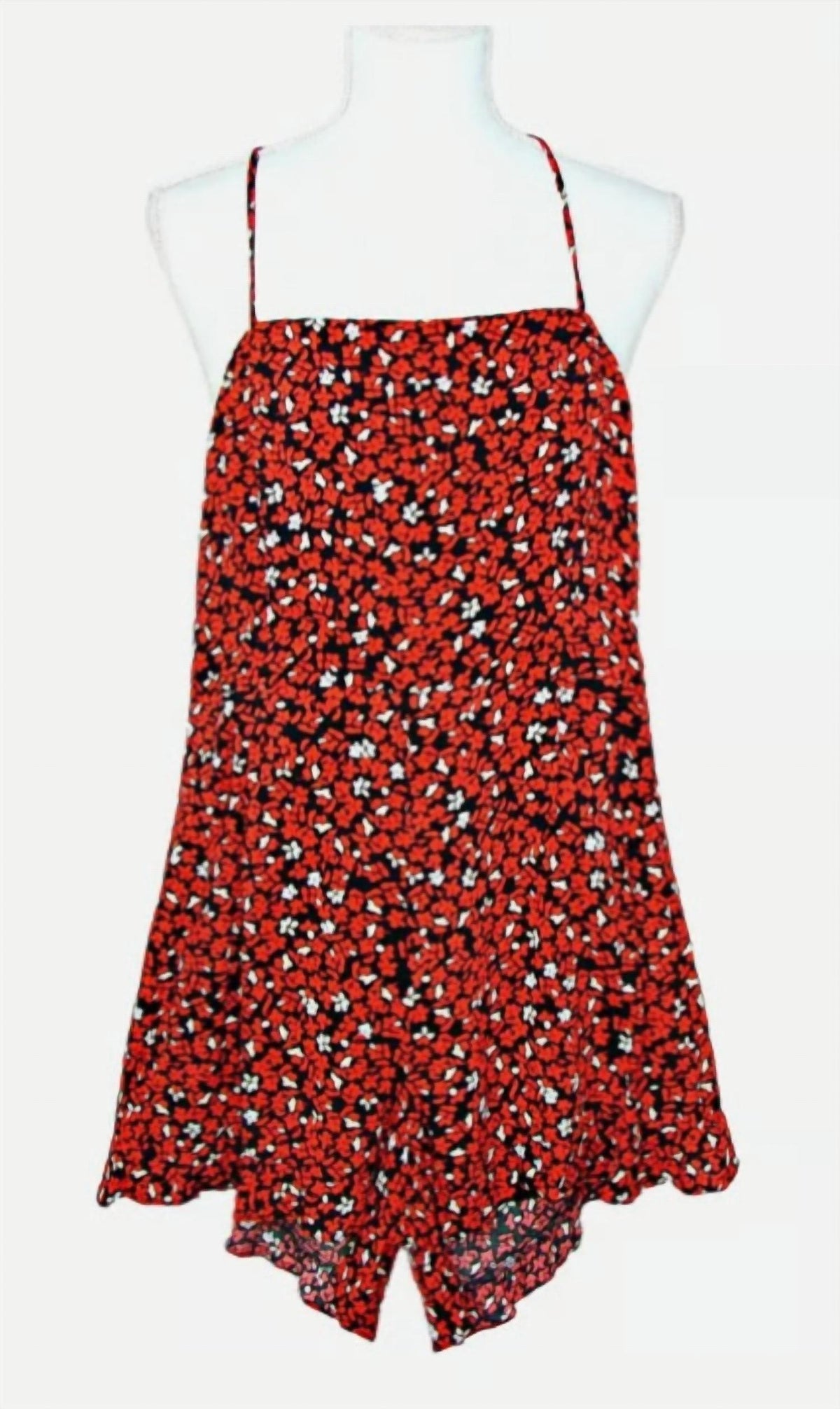Lush - Women's Pull-On Floral Romper