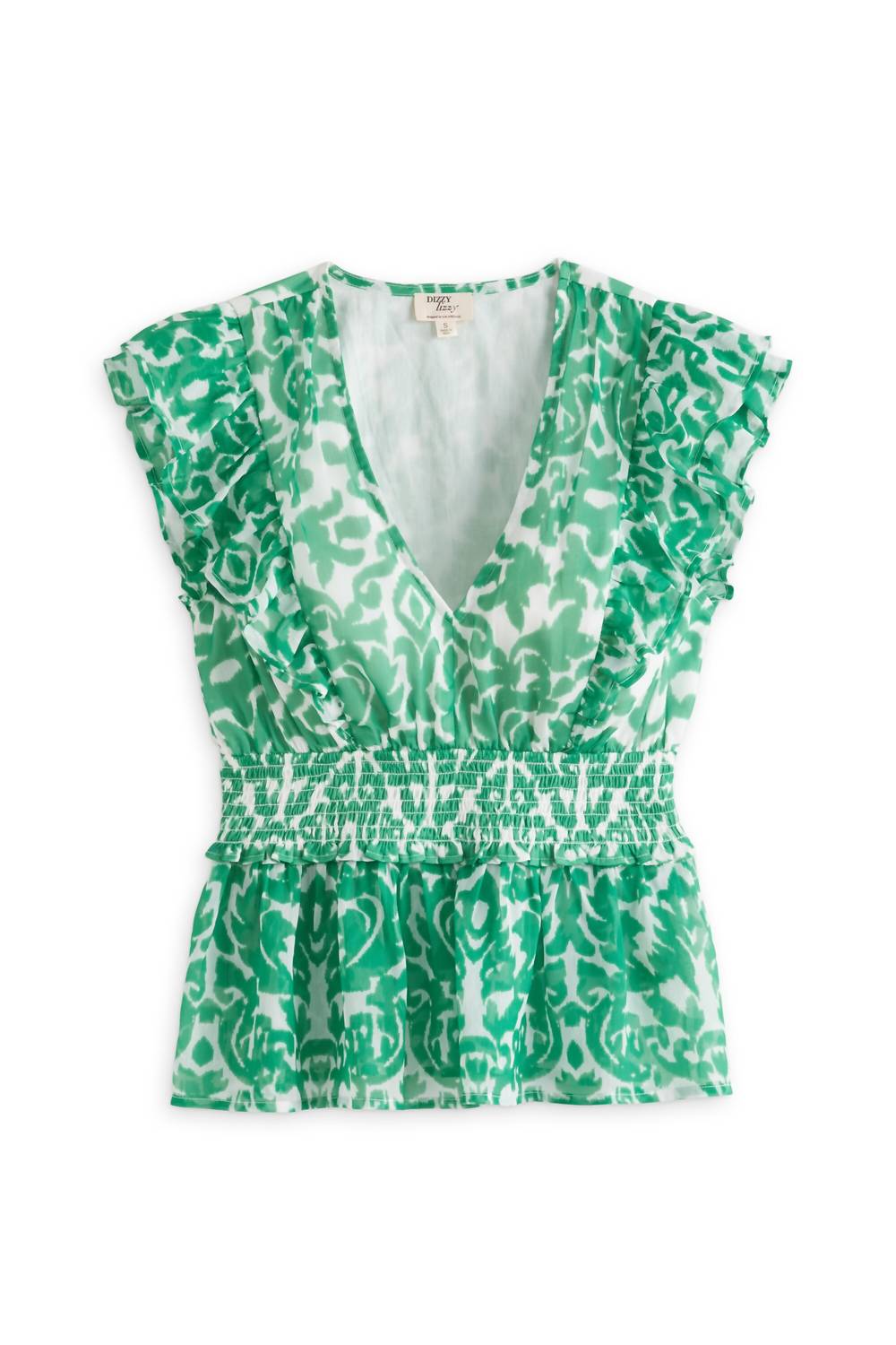 Dizzy-Lizzie - Women's Eliza Peplum Blouse