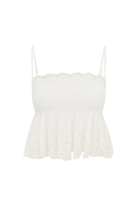 Loveshackfancy - Condie Eyelet Lace Top