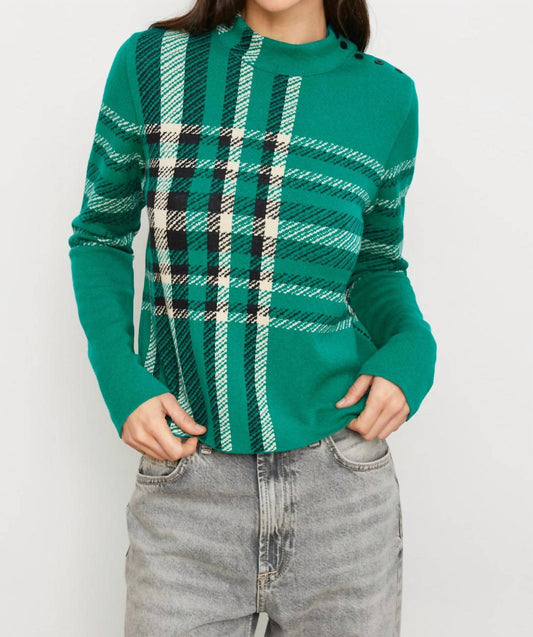 Aldo Martins - Plaid Mockneck Sweater