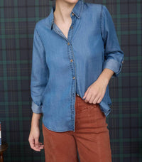 Blu Pepper - 3/4 Tab Sleeve Shirt