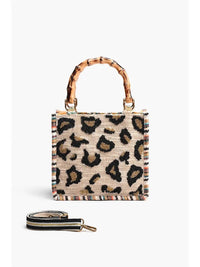 America & Beyond - Women's Luxe Leopard Day Handbag