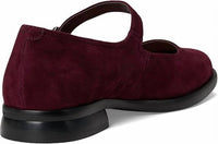 STEVE MADDEN Women's Delancey Flat in burgundy - women's flats - detail view