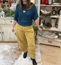 Ee:Some - Knit Short Sleeve Top