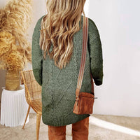 Little Daisy Closet - Cable Knit Sweater Dress