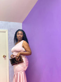 Nihao Jewelry - One Shoulder Ruffle Cocktail Midi Dress