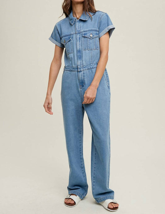 Wishlist - Sadie Denim Jumpsuit