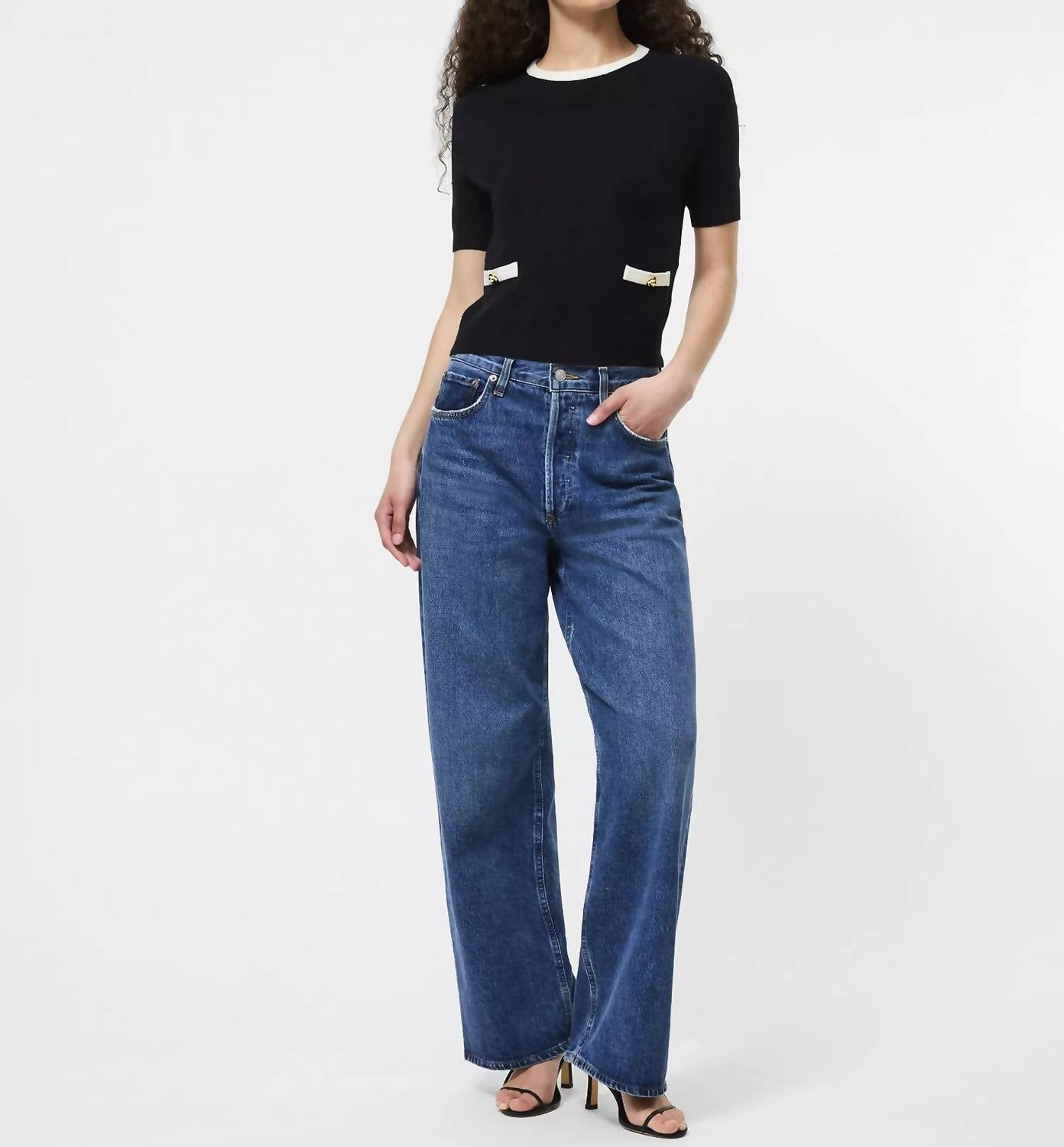 French Connection - Babysoft short sleeve top