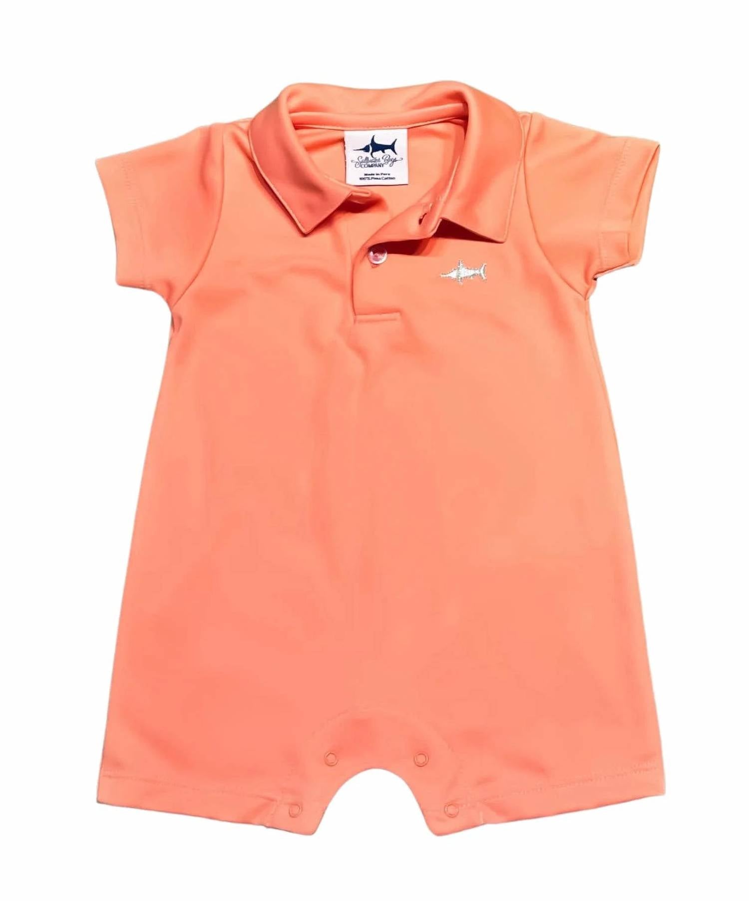 Saltwater Boys Co. - Kids Signature Polo Romper